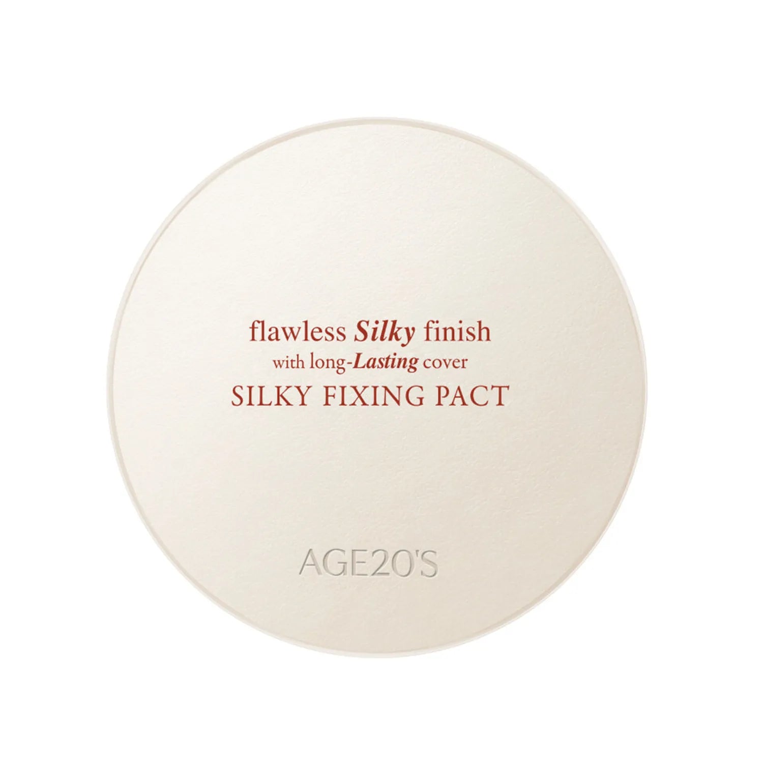 AGE20&rsquo;s Silky Fixing Pact 14g