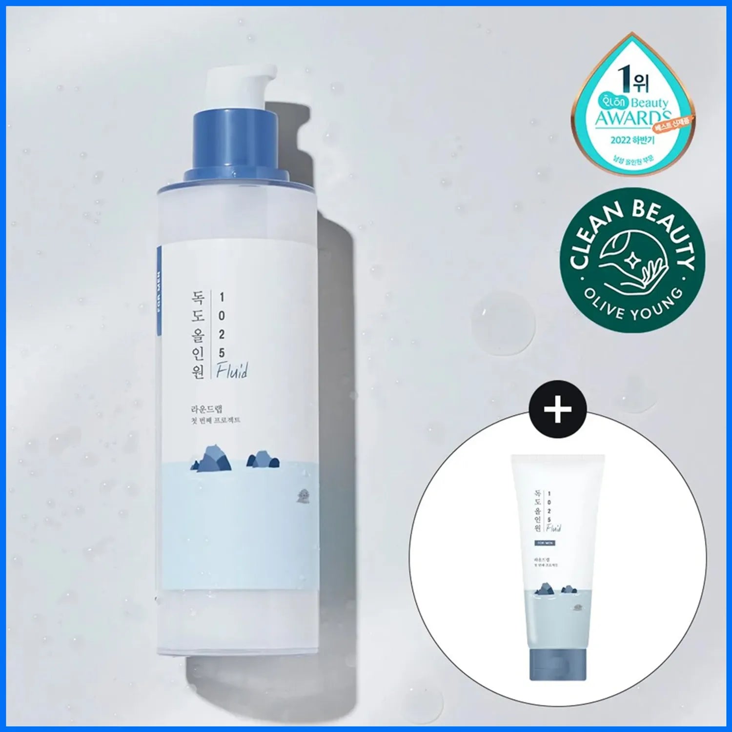 ROUND LAB For Men 1025 Dokdo All In One Fluid 200mL Double Pack