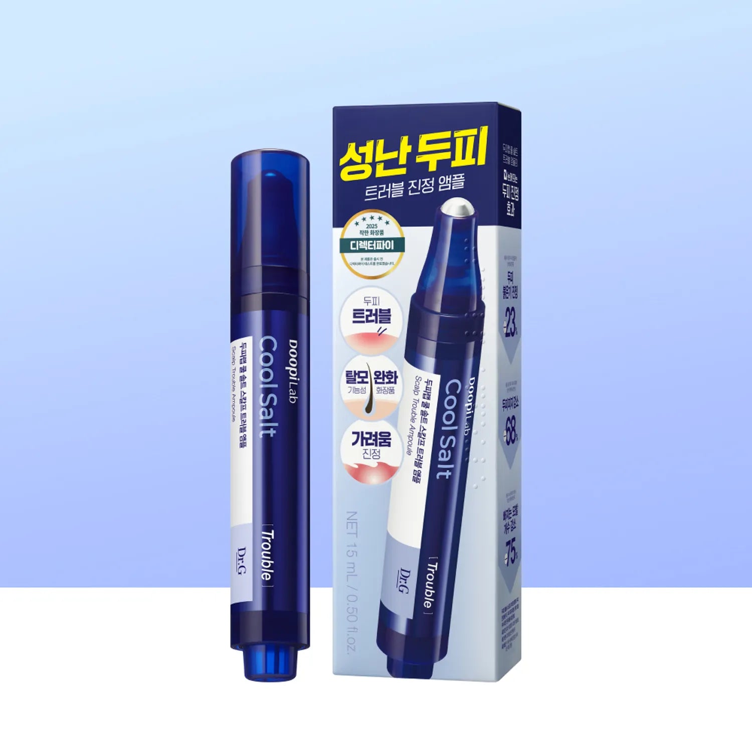 Dr.G Doopi Lab Cool Salt Scalp Trouble Ampoule 15ml