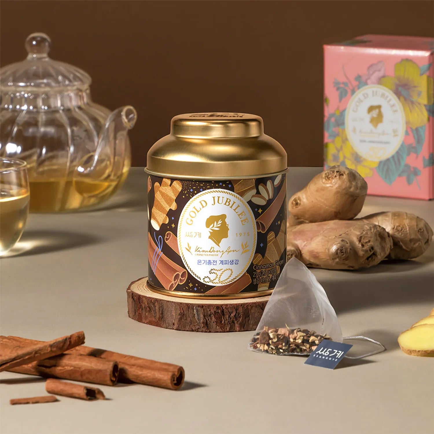 Ssanggye Gold Jubilee #Cinnamon Ginger Tea 10ea