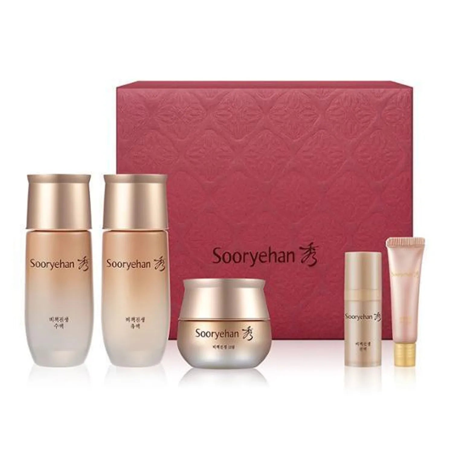 Sooryehan Bichaek True-Rejuvenating 3P Set (Toner 80ml+Lotion 80ml+Cream 30ml)