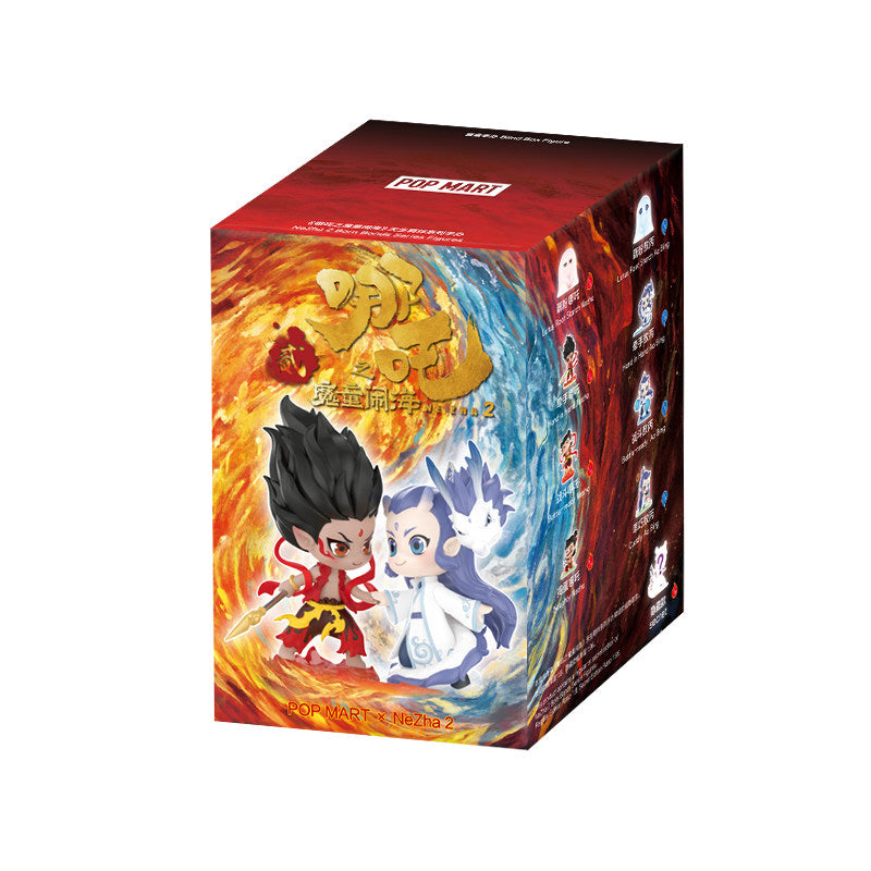 POPMART's "Nezha: The Demon Child Conquers the Dragon King" Innate Bond Series Figurine Blind Box