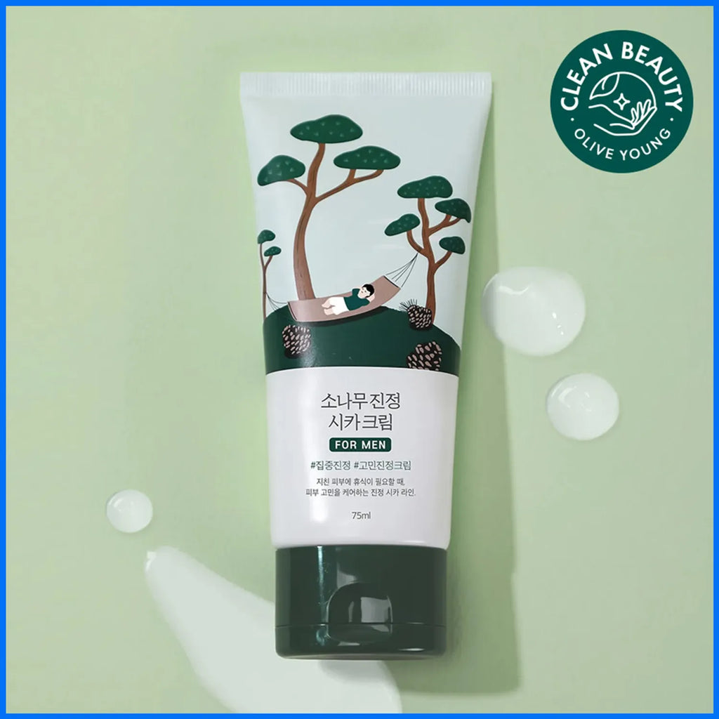 ROUND LAB For Men Pine Calming Cica Cream 75mL