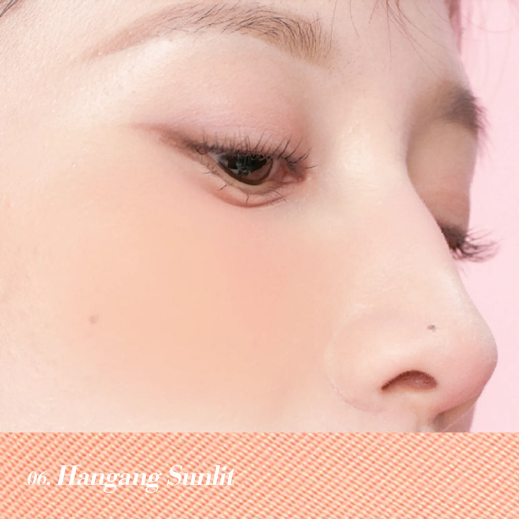 teo and the Ceramic Hangang Sunset Blush 4.1g (Set/Single) (6 Colors)