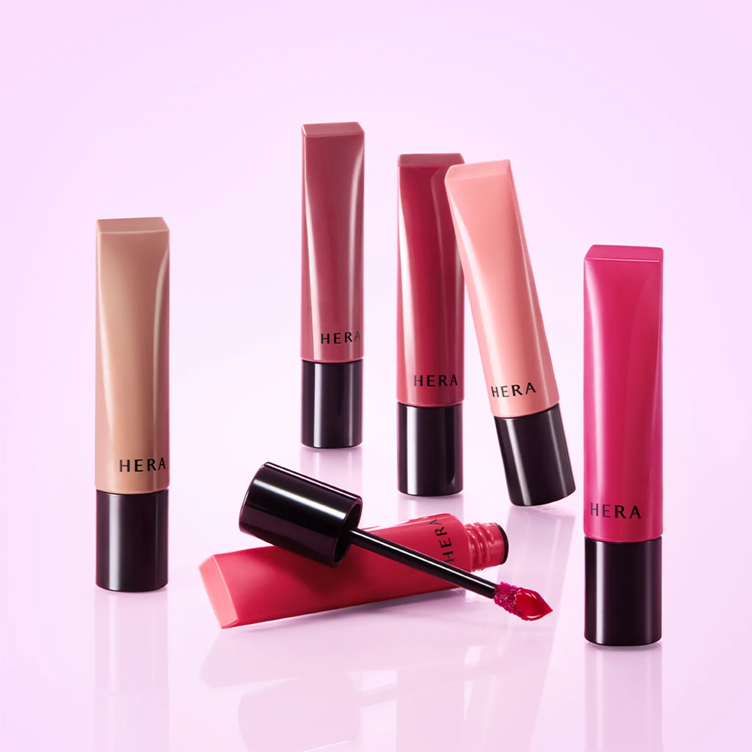 HERA Sensual Tinted Shine Lip Serum (Set/Single) (6 Colors)