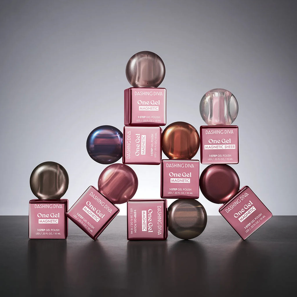 Dashing Diva One Gel (Magnetic/Color) & Care Tool (32 Options)
