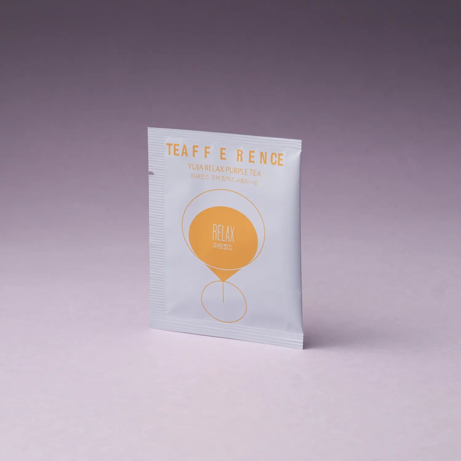 TEAFFERENCE Purple Tea #Yuja Relax 1.1g 1ea