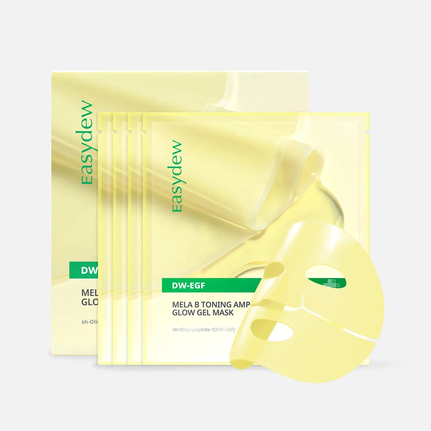 easydew Mela B Toning Ampoule Glow Gel Mask Sheet 30g*4ea