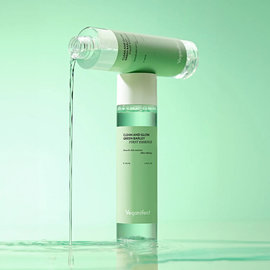 Veganifect Clean & Glow Green Barley First Essence 150mL
