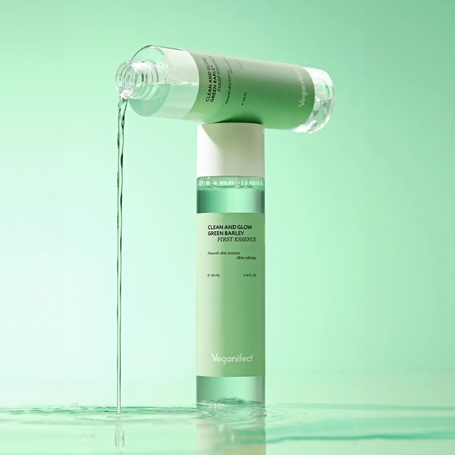 Veganifect Clean & Glow Green Barley First Essence 150mL