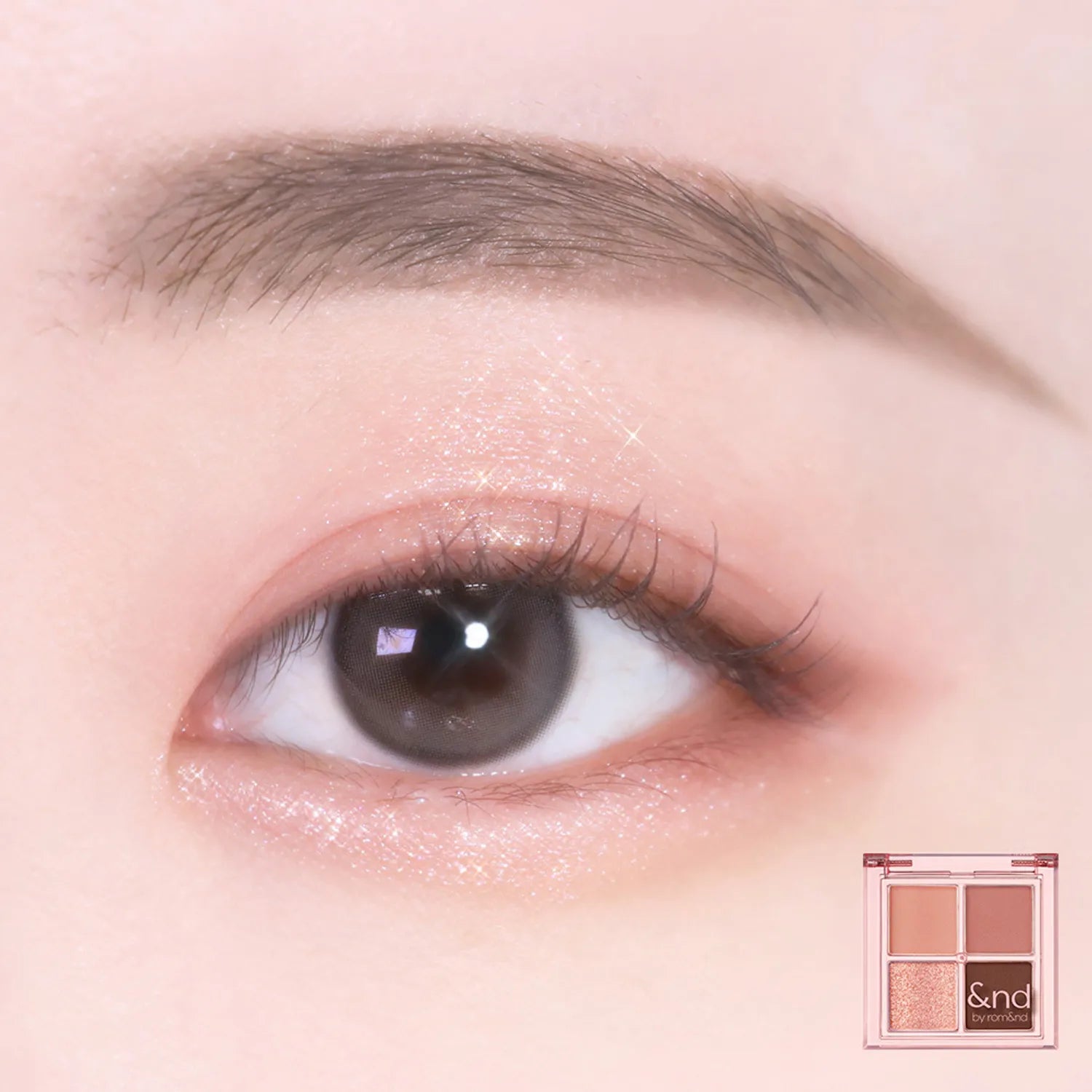 &nd by rom&nd Mellow Eye Palette 2.4g (3 Options)
