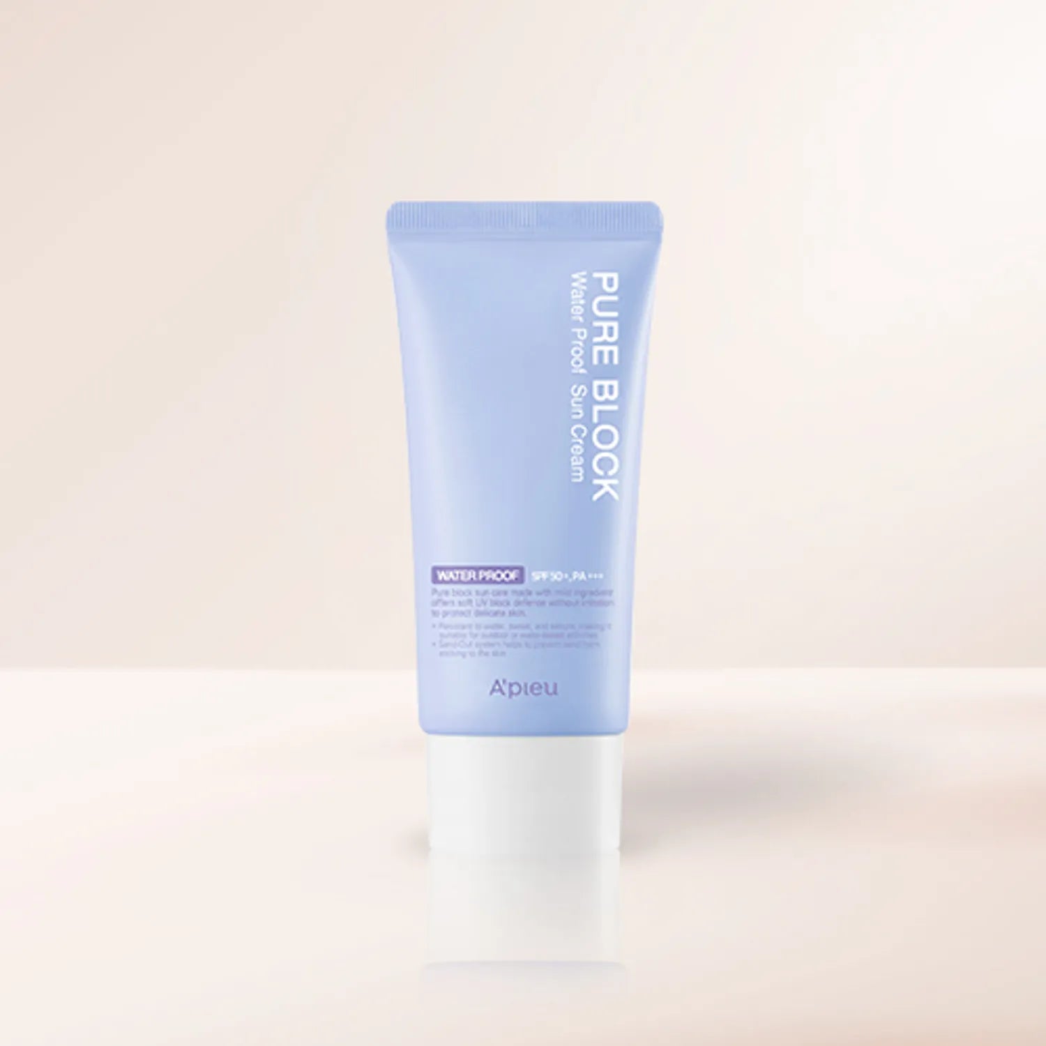 A&rsquo;pieu Pure Block Natural Water Proof Sun Cream 50ml