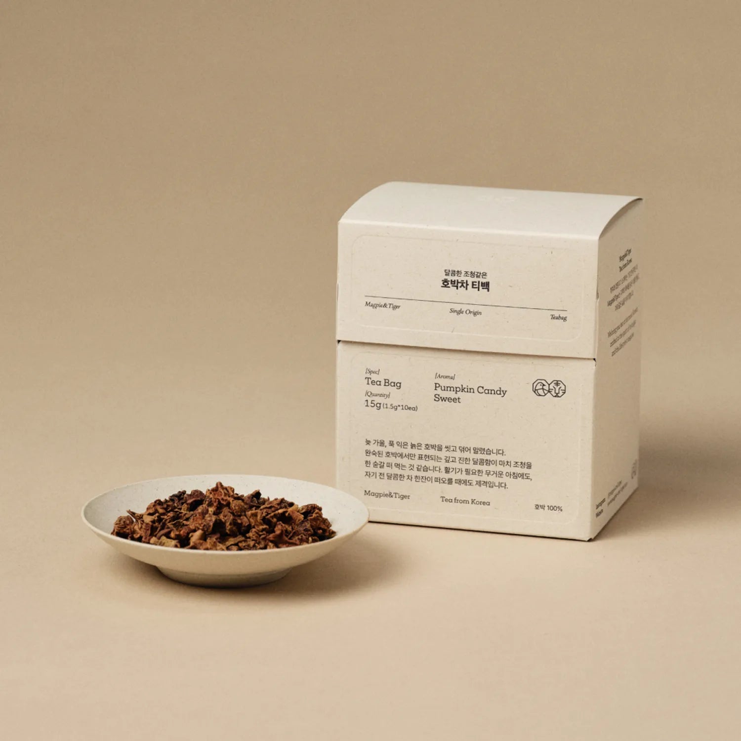Magpie&Tiger Teabag #Pumpkin Tea 1.5g 10ea
