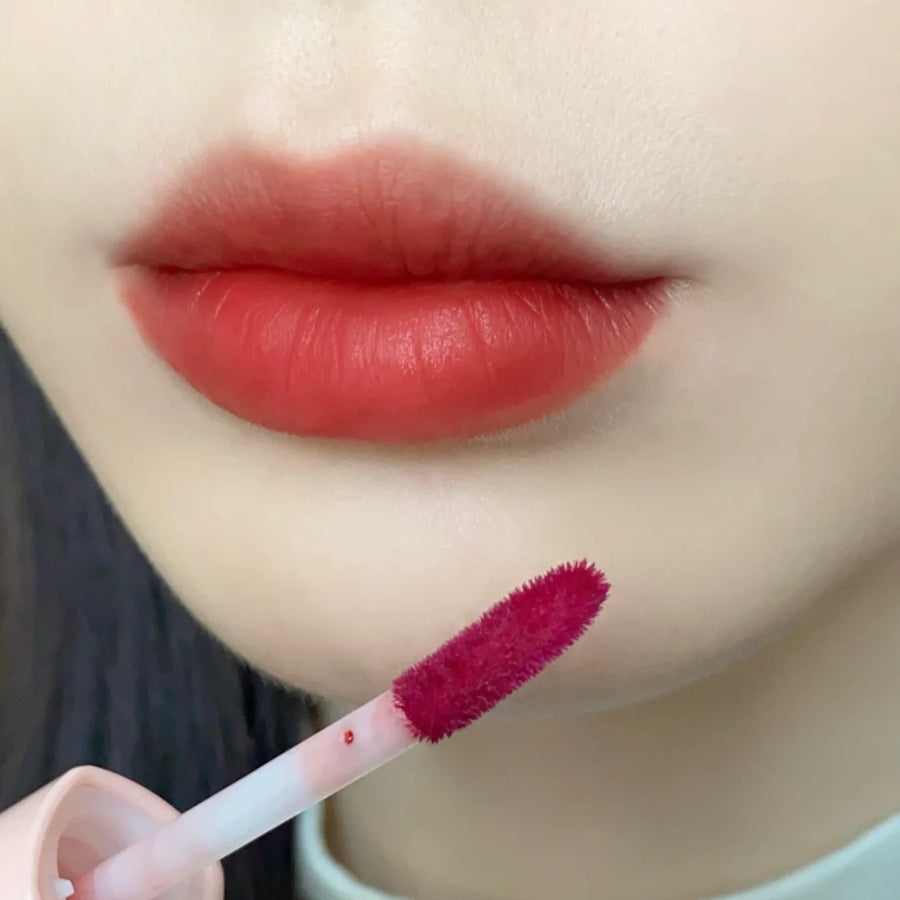 MOOEKISS Dual Essence Lip Glaze D04 Candied Tomato