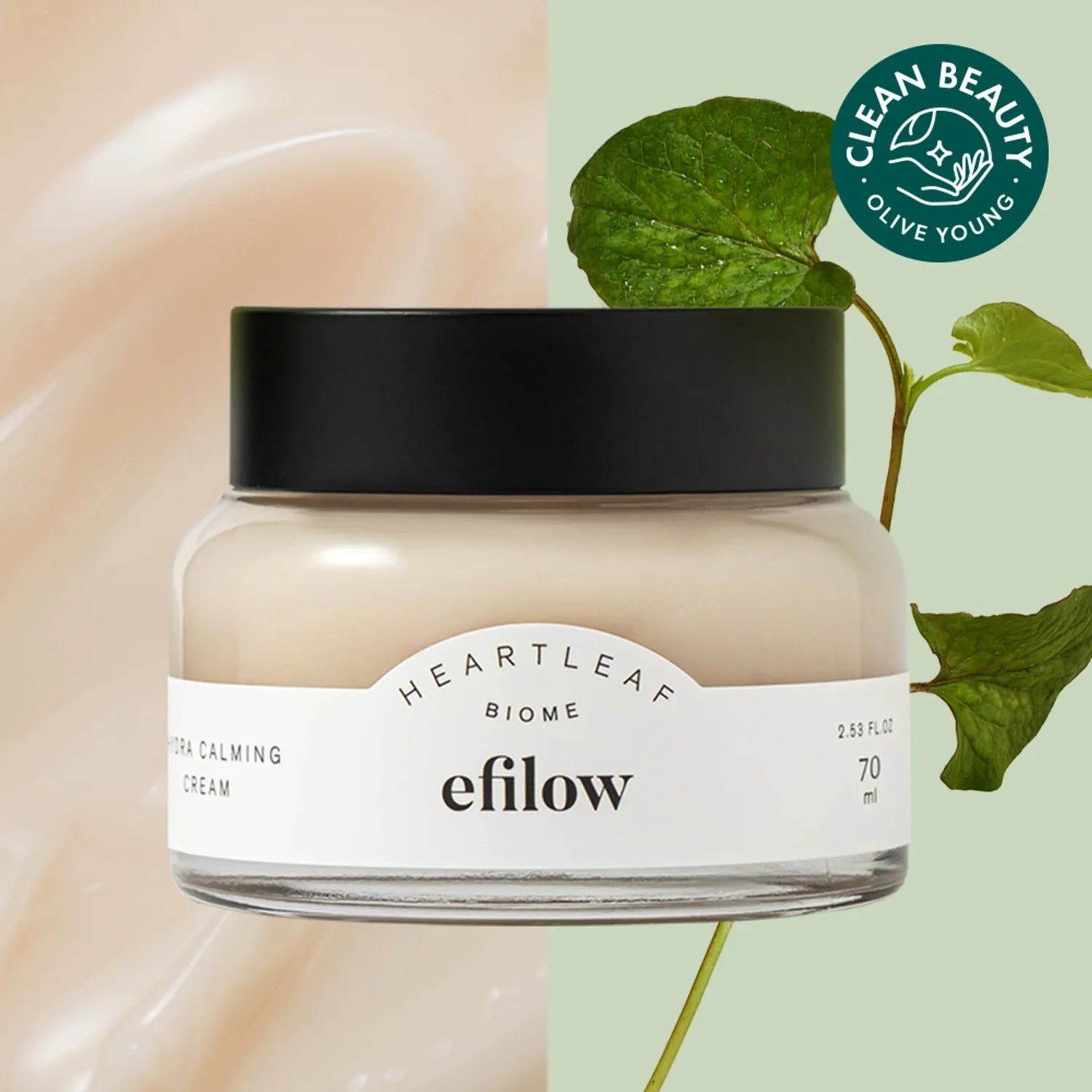 efilow Heartleaf Biome Hydra Calming Cream 70ml