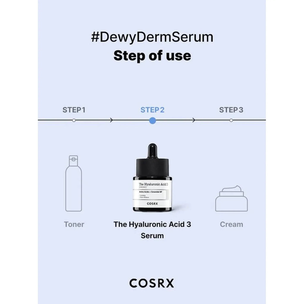 COSRX The Hyaluronic Acid 3 Serum 20mL