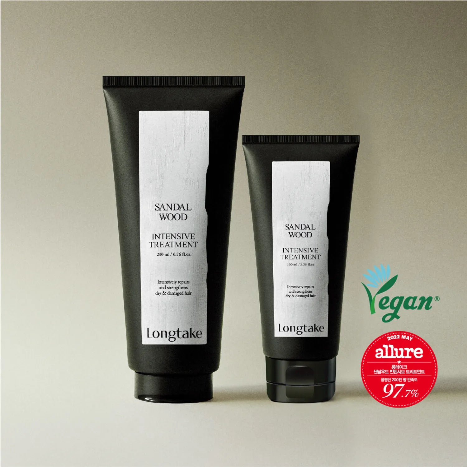 Longtake Treatment 200mL Set (+100mL) (Sandalwood/Black Tea & Fig)