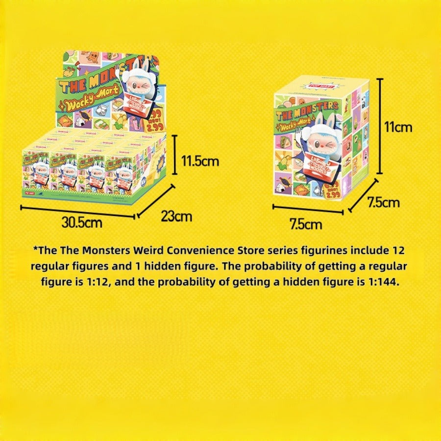 Pop Mart Labubu THE MONSTERS Weird Flavor Convenience Store Figurine Blind Box