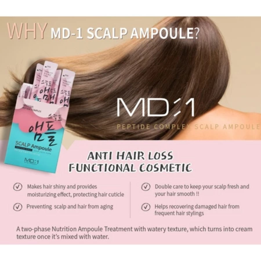 MD:1 Peptide Complex Scallop Ampoule - 10ml 20Pc