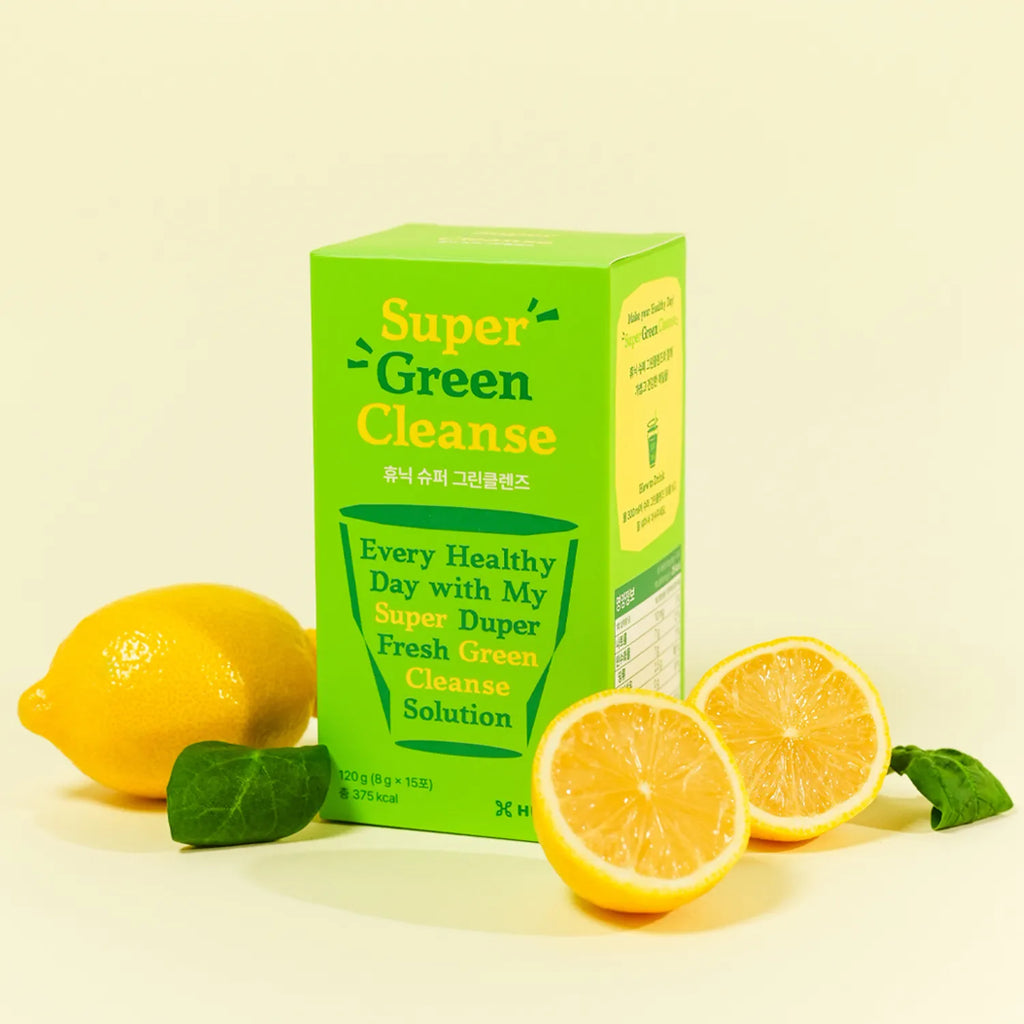 VEGGIET Super Green Cleanse Phyto Chemical Lemon 15 Sticks