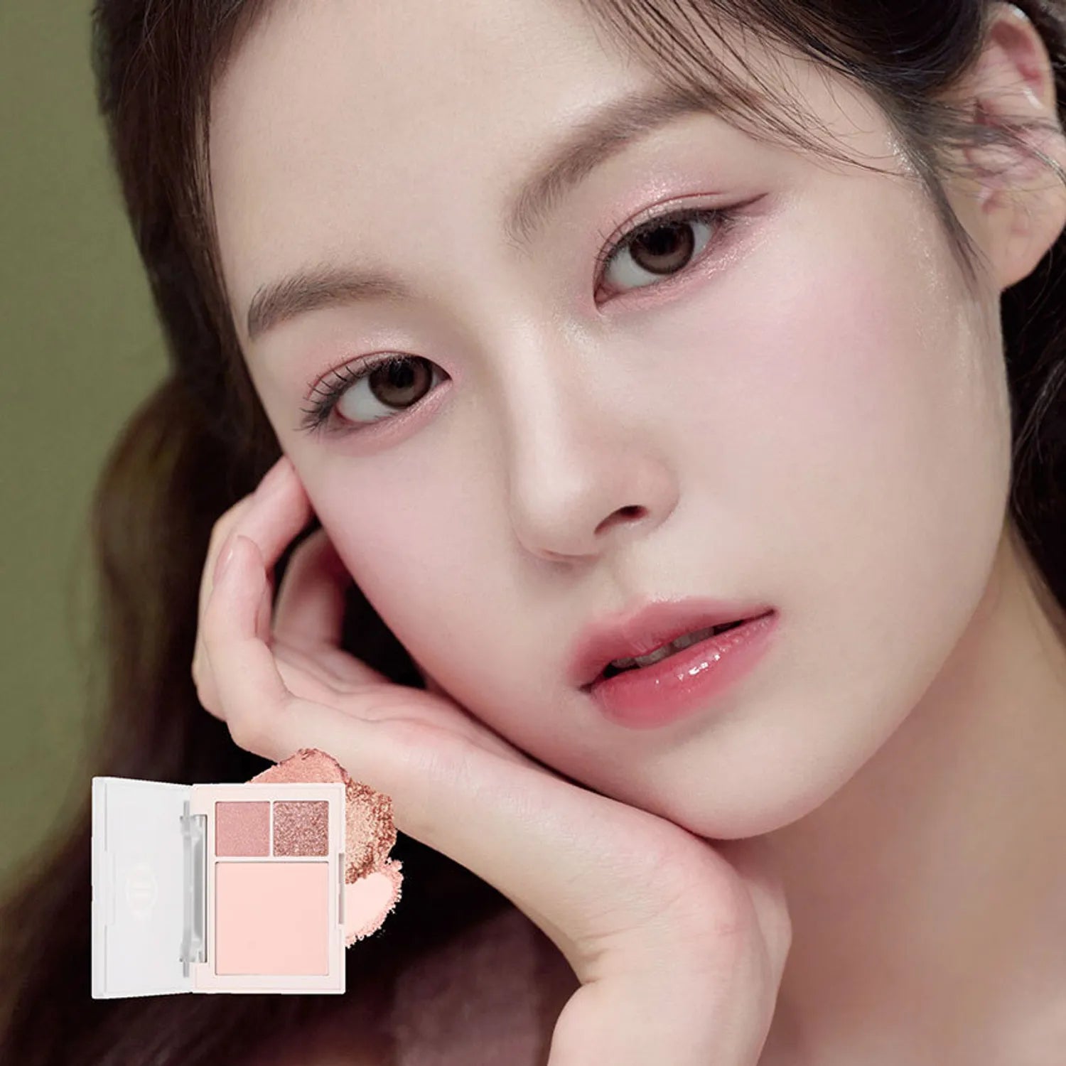 Dinto Cheek & Eye Multi-Use Palette (3 Colors)