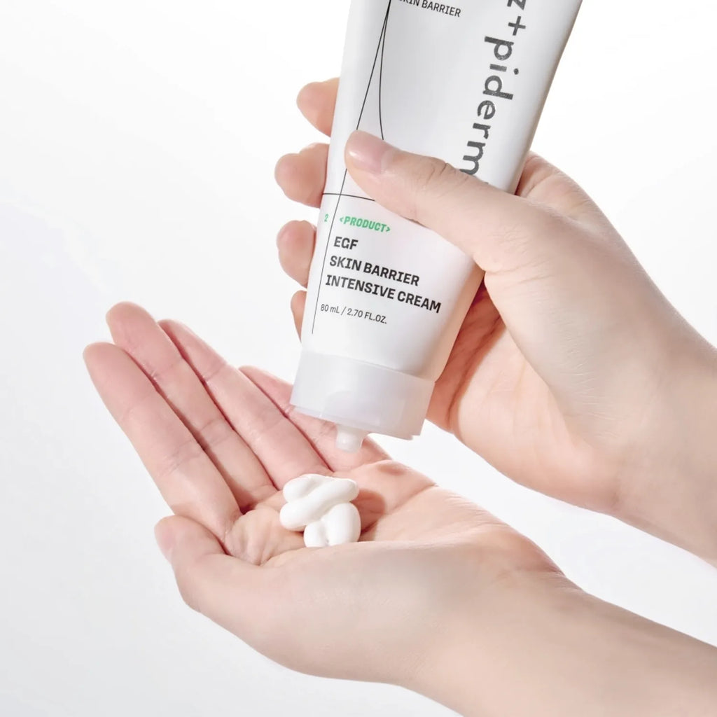 z+piderm EGF Skin Barrier Intensive Cream 80ml Set (+Cream 15ml+Ampoule 1ml*3ea)