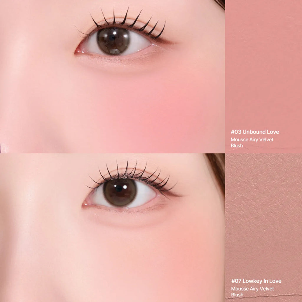 Ohayoh Mousse Airy Velvet Blush 2.1g (8 Colors)
