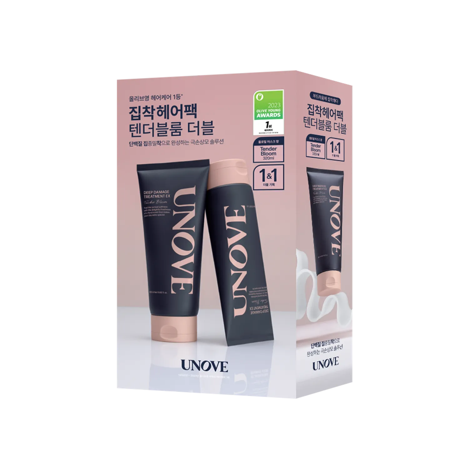 UNOVE Deep Damage Treatment EX 320mL Double Pack (4 Options)