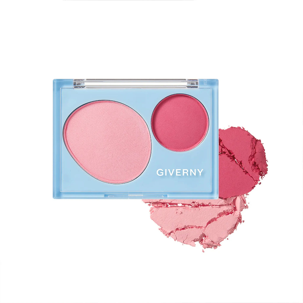 Giverny Fluffy Dual Blusher 4 Colors