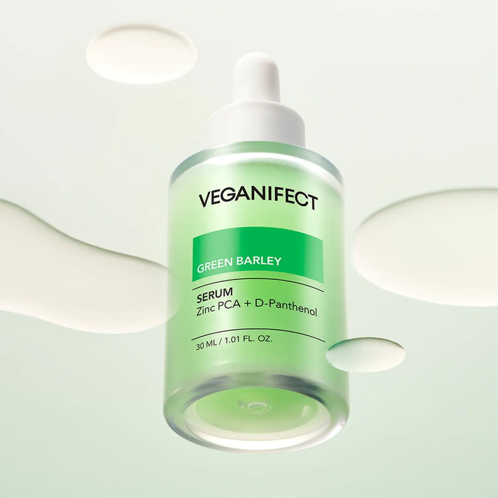 veganifect. Green Barley Zinc Serum 30ml