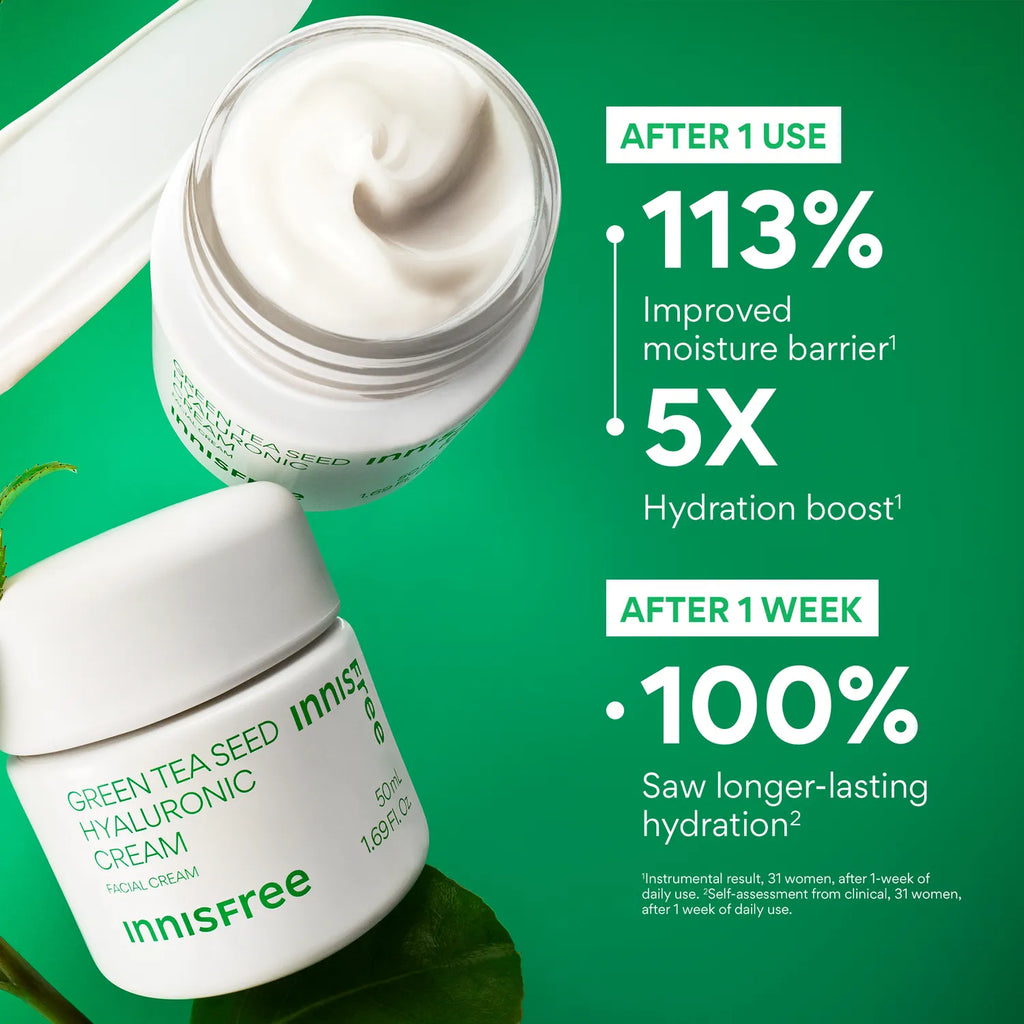 INNISFREE Green Tea Seed Cream 50ml Double Pack