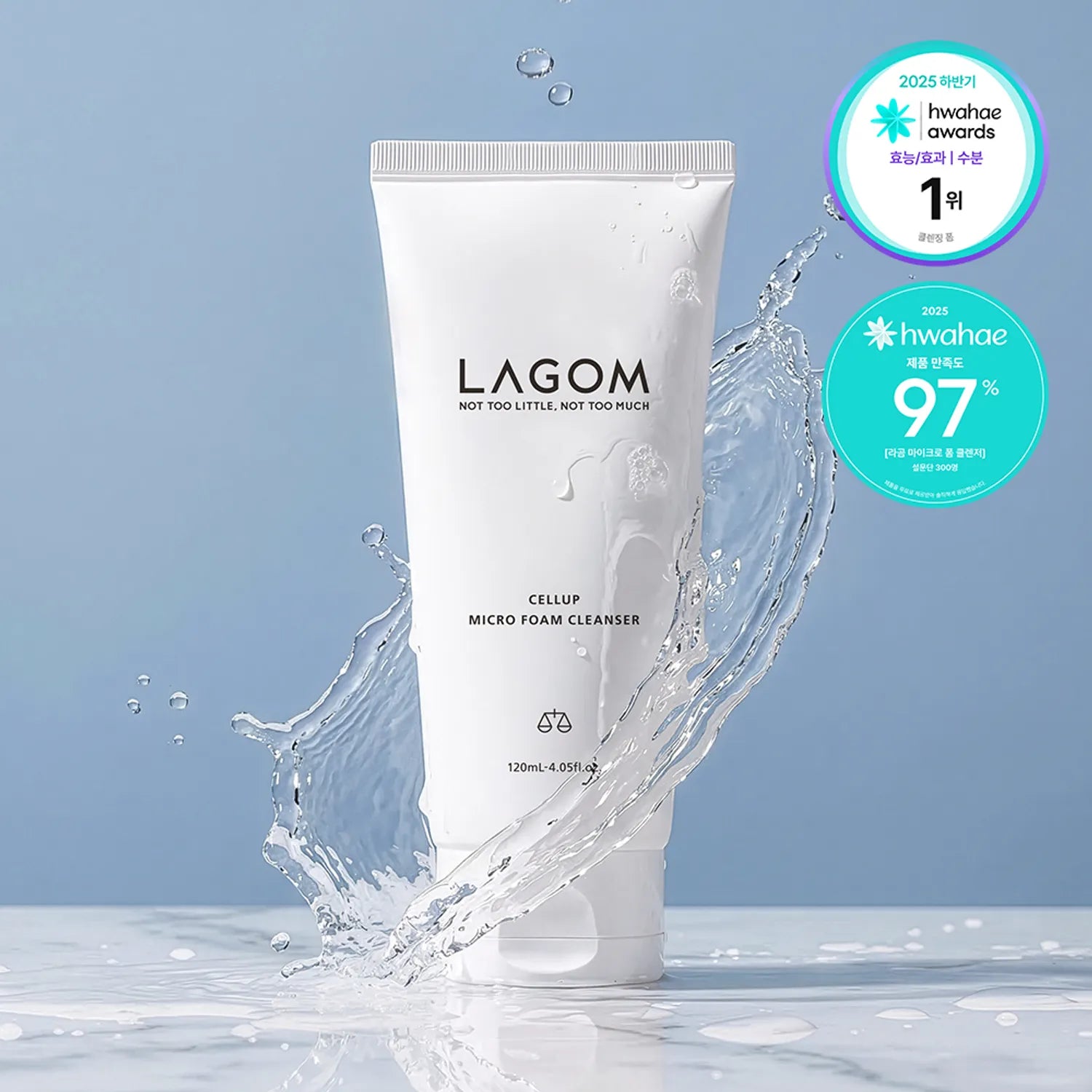 Lagom Cellup Micro Foam Cleanser 120ml