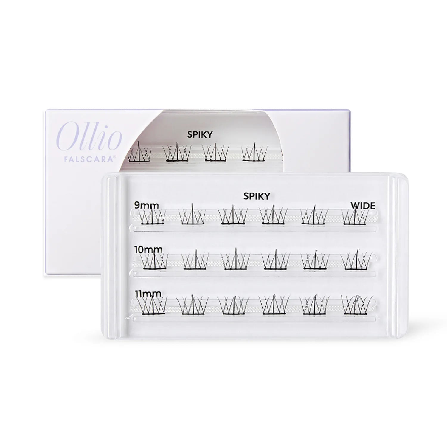 Ollio Falscara Eyelash [Single PACK] (9/10/11mm) 18pcs