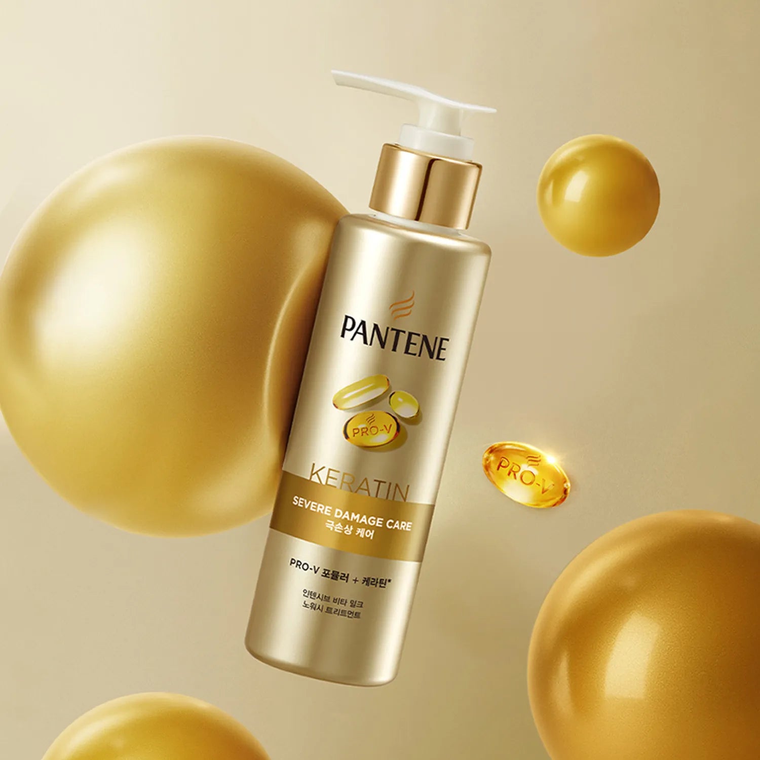 Pantene Keratin Severe Damage Care Leave-in Treatment 140ml