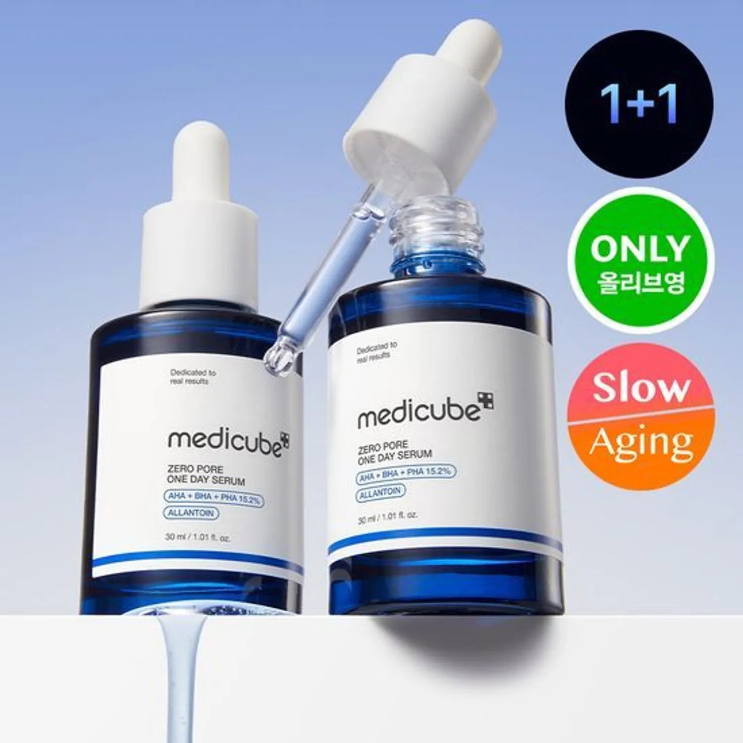 medicube Zero Pore One Day Serum 30ml Double Pack
