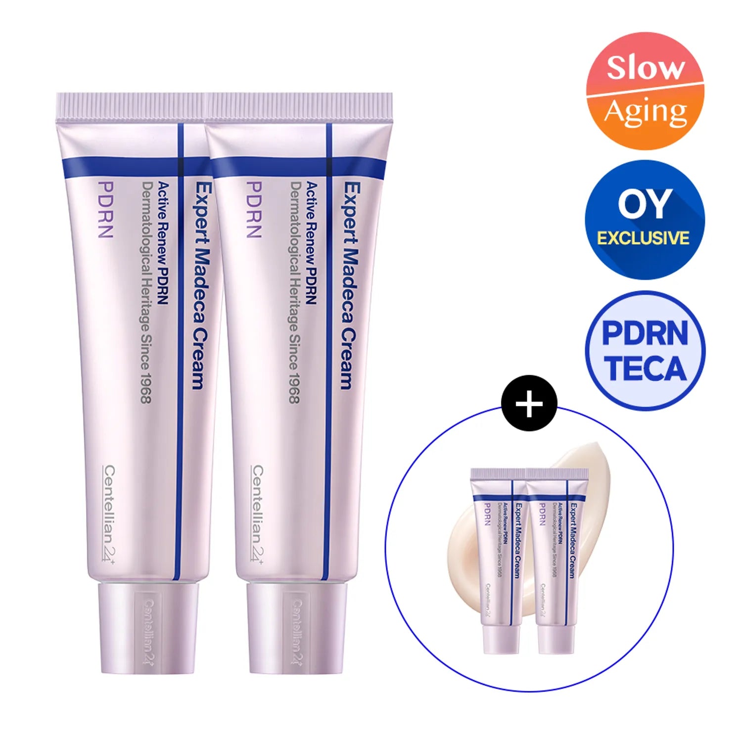 Centellian24 Expert Madeca Cream Active Renew PDRN Double Set