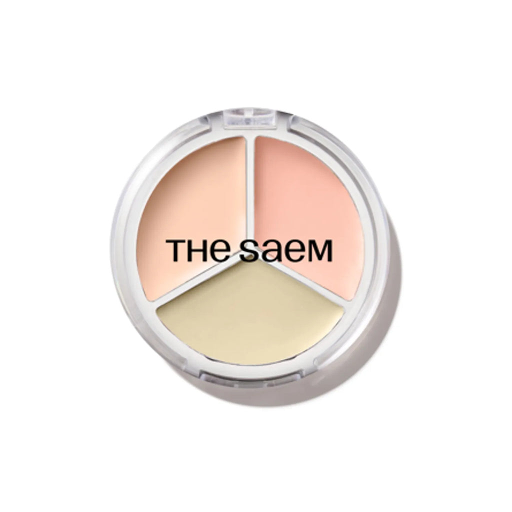 THE SAEM Cover Perfection Triple Pot Concealer Glow (3 Options)
