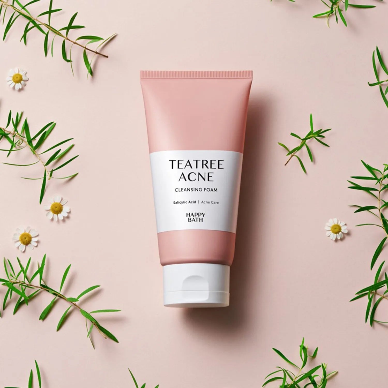 Happy Bath Tea Tree Acne Cleansing Foam 150g