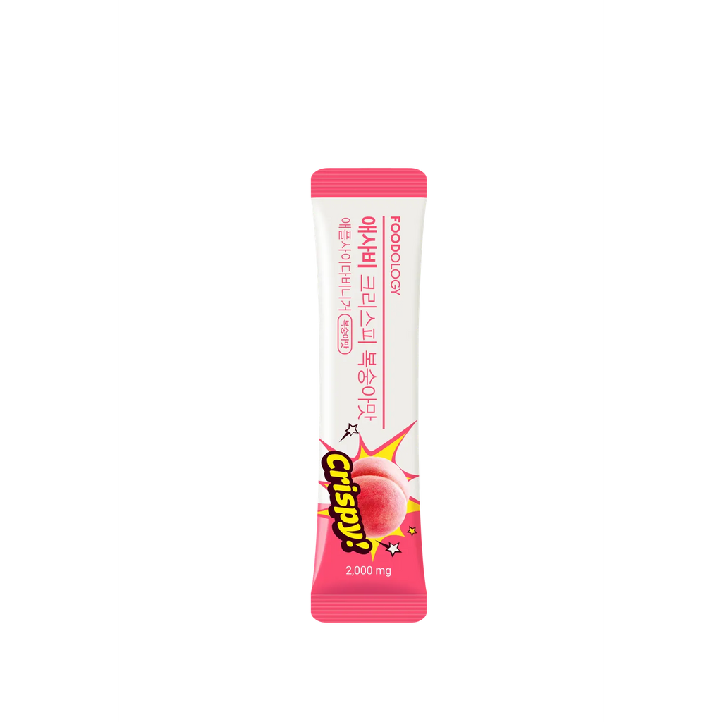 FOODOLOGY Apple Cider Vinegar Crispy #Peach 14 Sticks