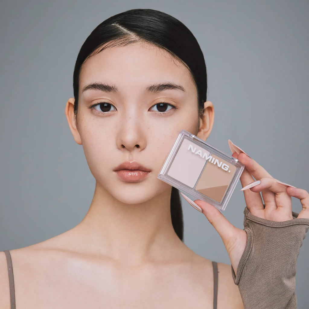 NAMING. Fluffy Volume & Shading Duo 9.8g (Warm/Cool)