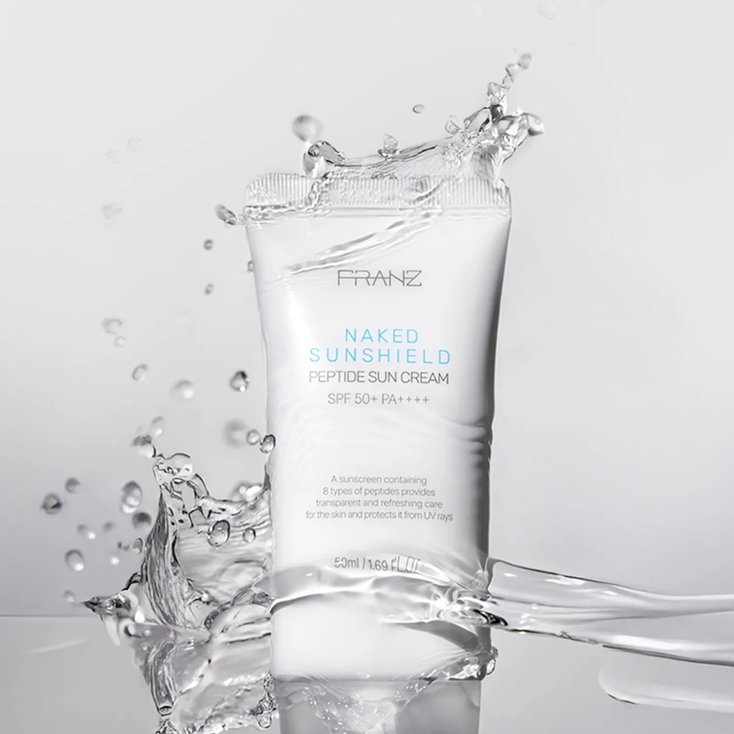 Franz Naked Sunshield Peptide Sun Cream 50ml
