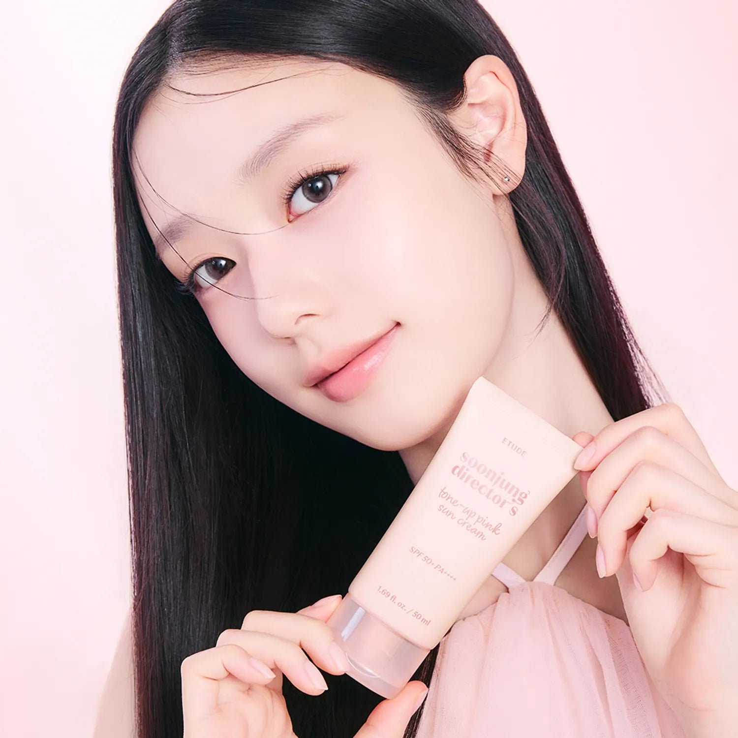 ETUDE Soonjung Director&rsquo;s Tone-up Correcting Pink Sun Cream 50ml 1+1 Set