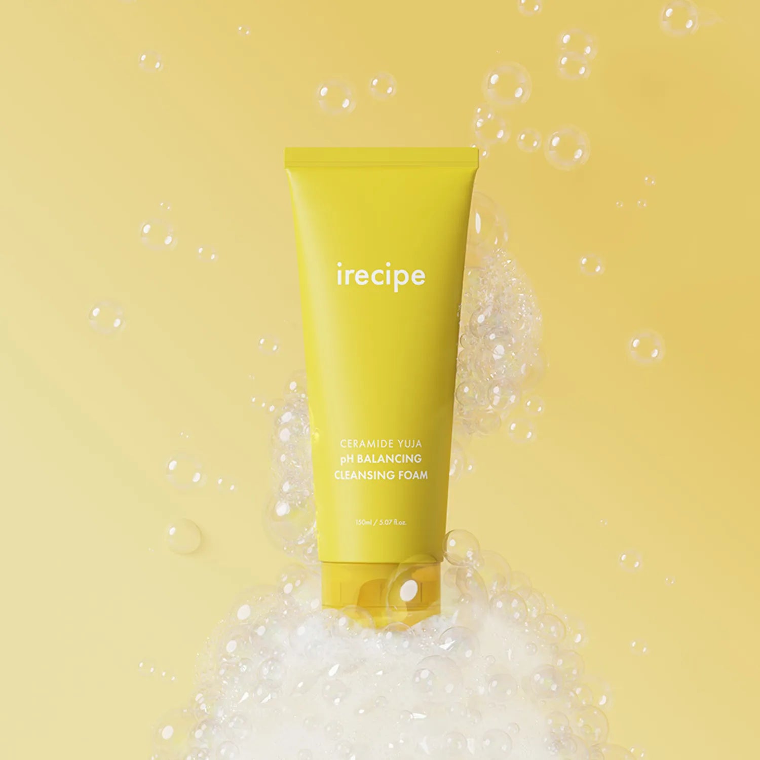irecipe Ceramide Yuja pH Balancing Cleansing Foam 150ml Set (+30ml)