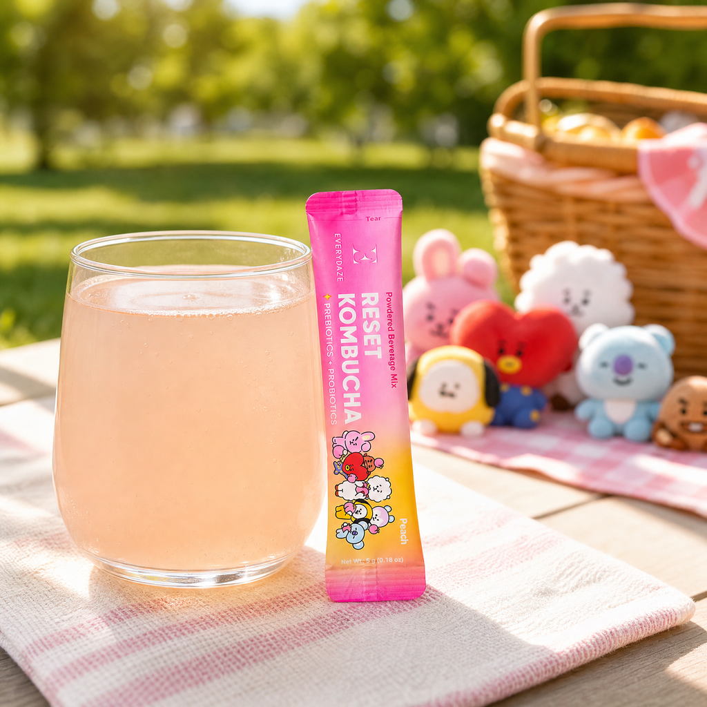 Everyday Reset Kombucha Peach, 5gX10 Packets