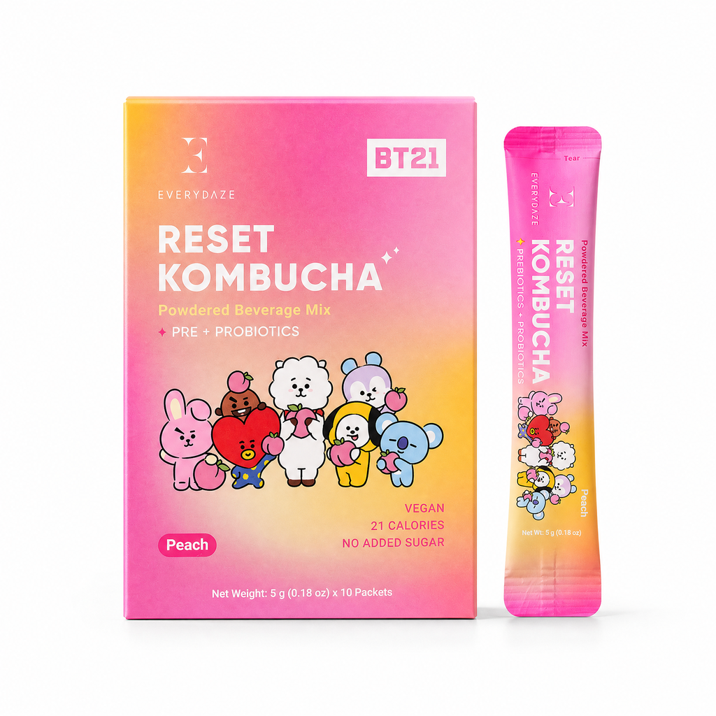 Everyday Reset Kombucha Peach, 5gX10 Packets