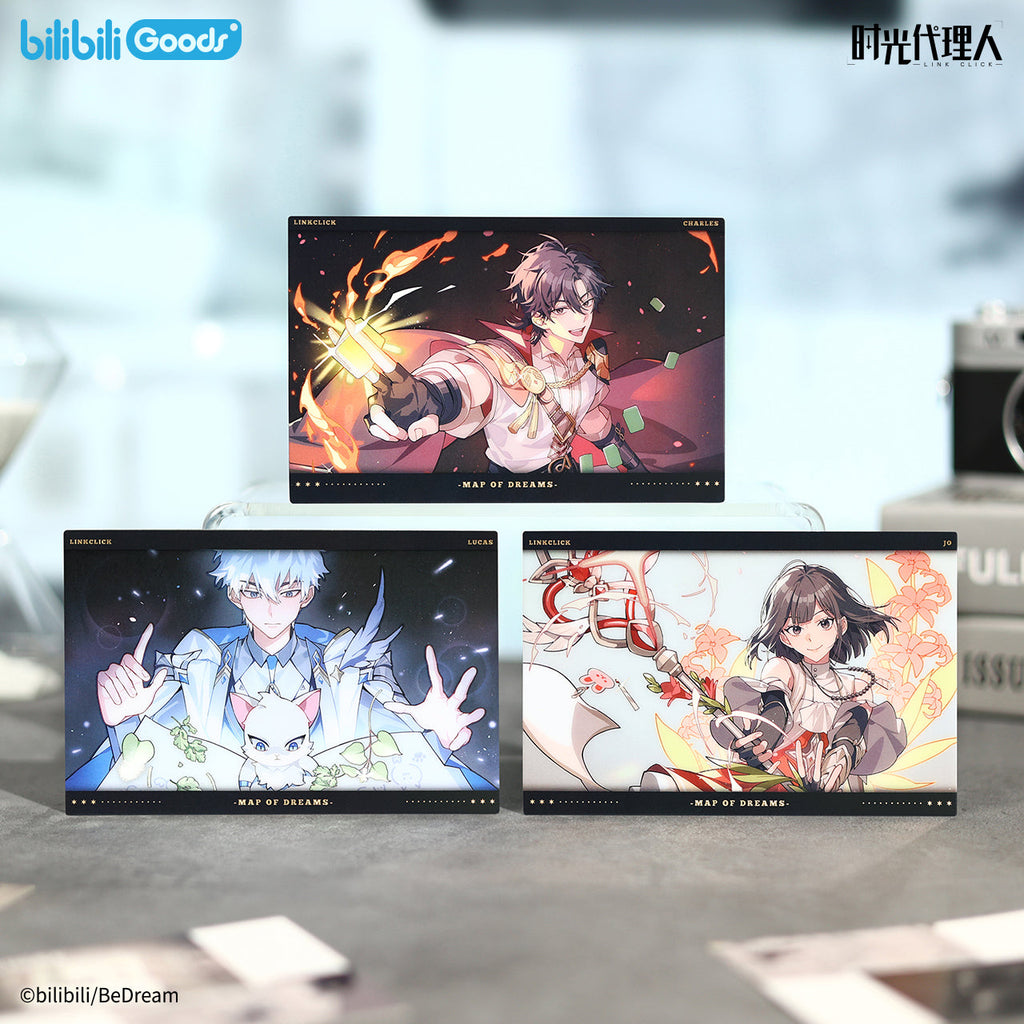 Link Click | M.O.D Series Badge & Postcard & Shikishi Board & Polaroid & Acrylic CD Set