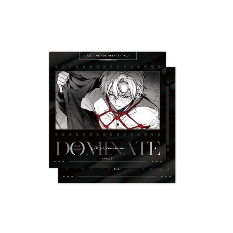 Let Me Dominate You | Polaroid & Badge & Acrylic Stand Figure Set