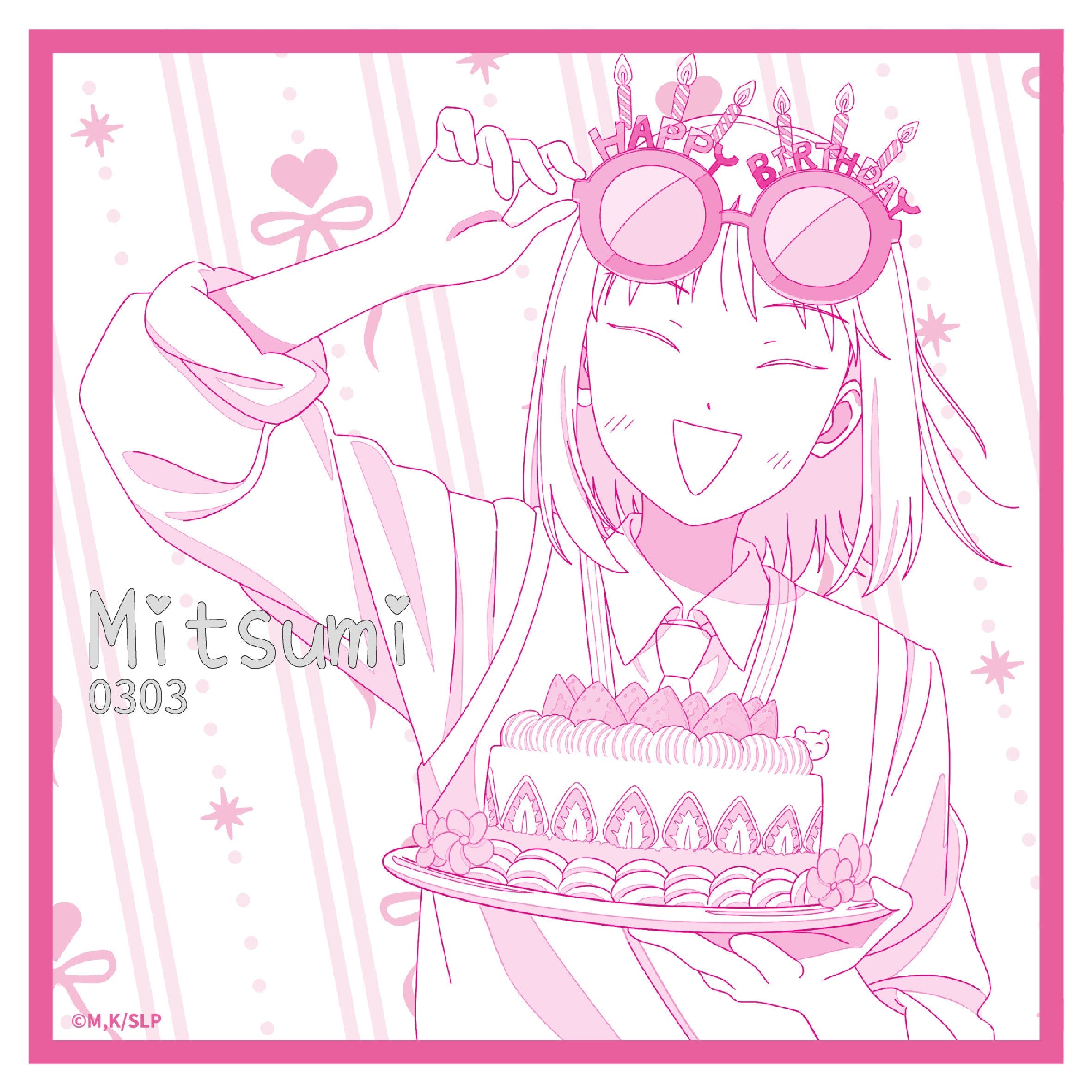 Skip and Loafer | Birthday Series Holographic Ticket & Shikishi Board & Charm Set
