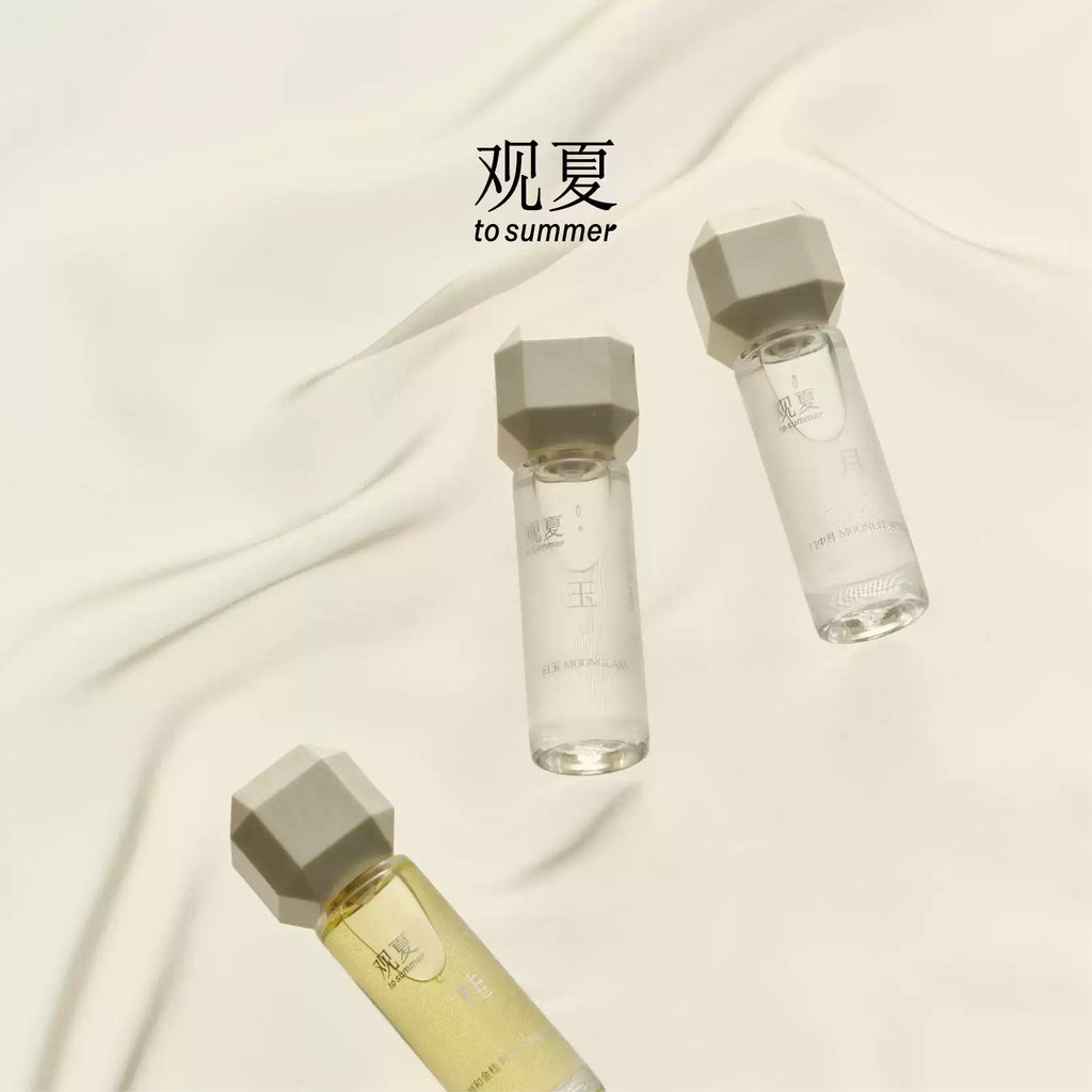 TO SUMMER Moonlit Perfume Gift Set (3 Oriental Scents) - Moonlight, Osmanthus, White Jade