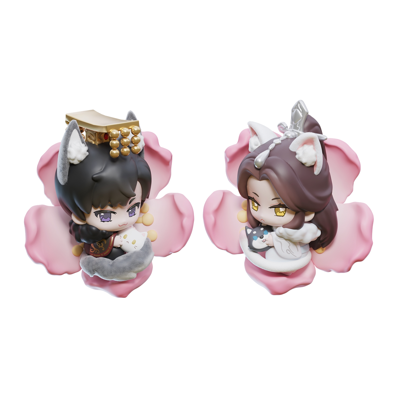 The Husky and His White Cat Shizun | Hai Tang Qian Quan Series Chibi Figures